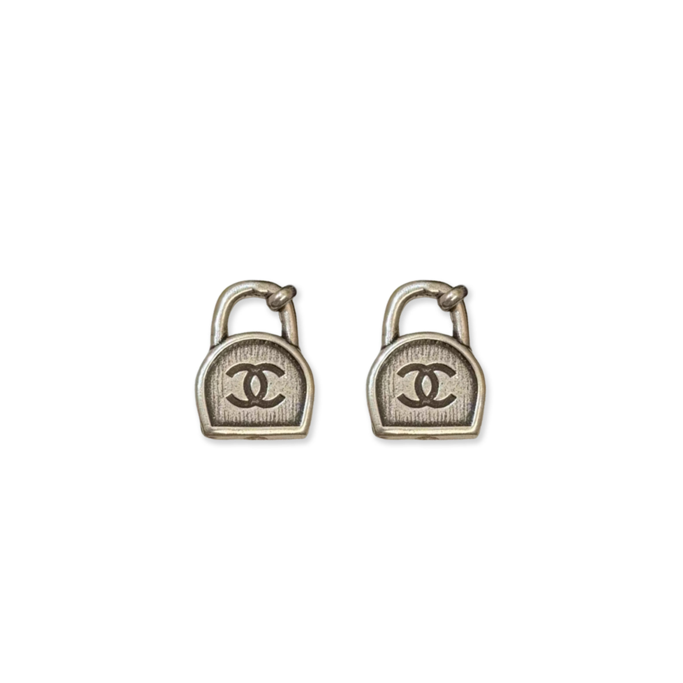 CHANEL PADLOCK EARRINGS